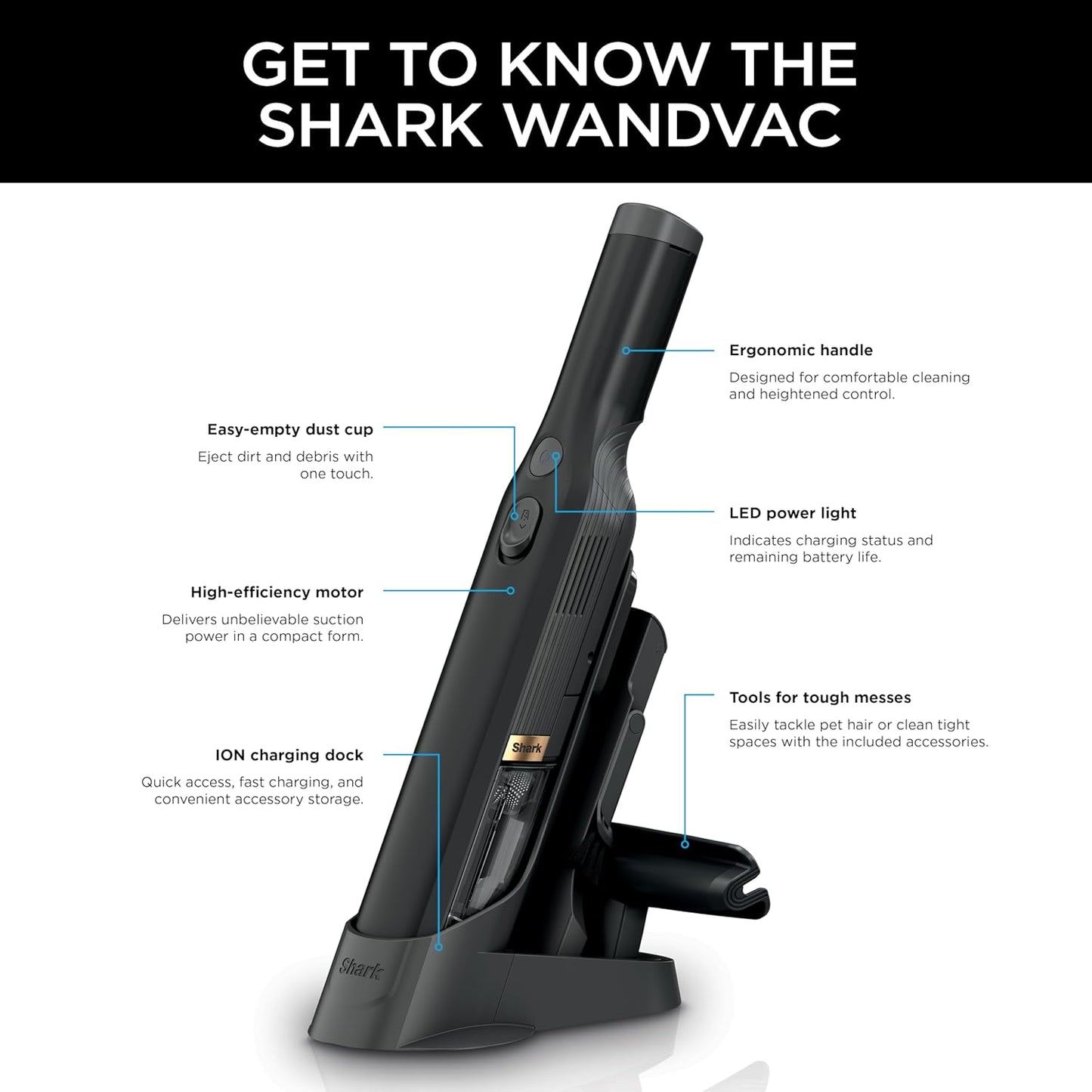 Shark WANDVAC™ Cordless Hand Vacuum